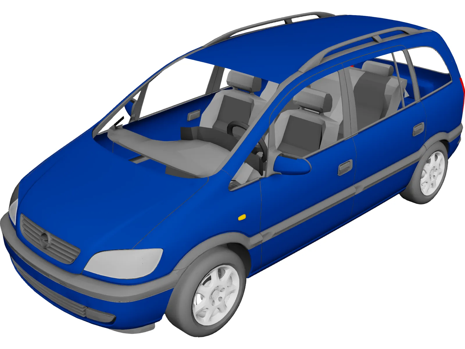 Opel Zafira 3D Model