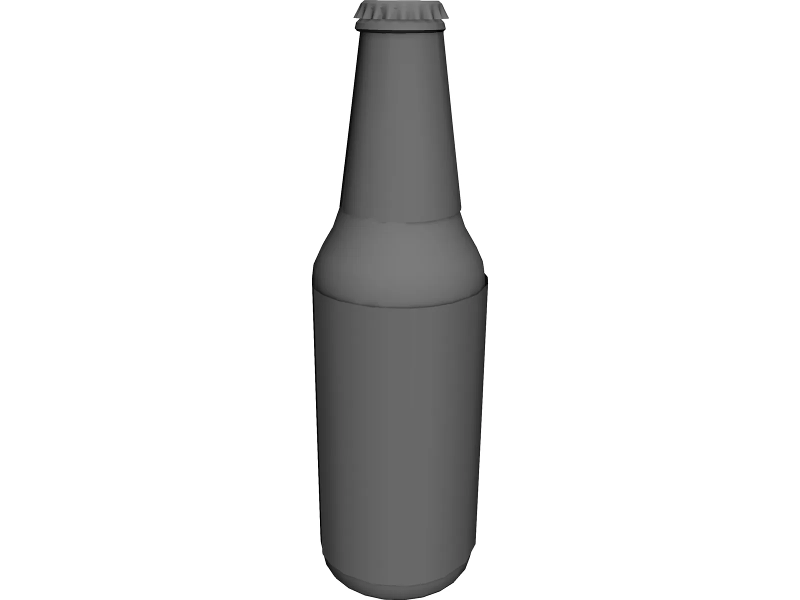 Bottle Beer 3D Model