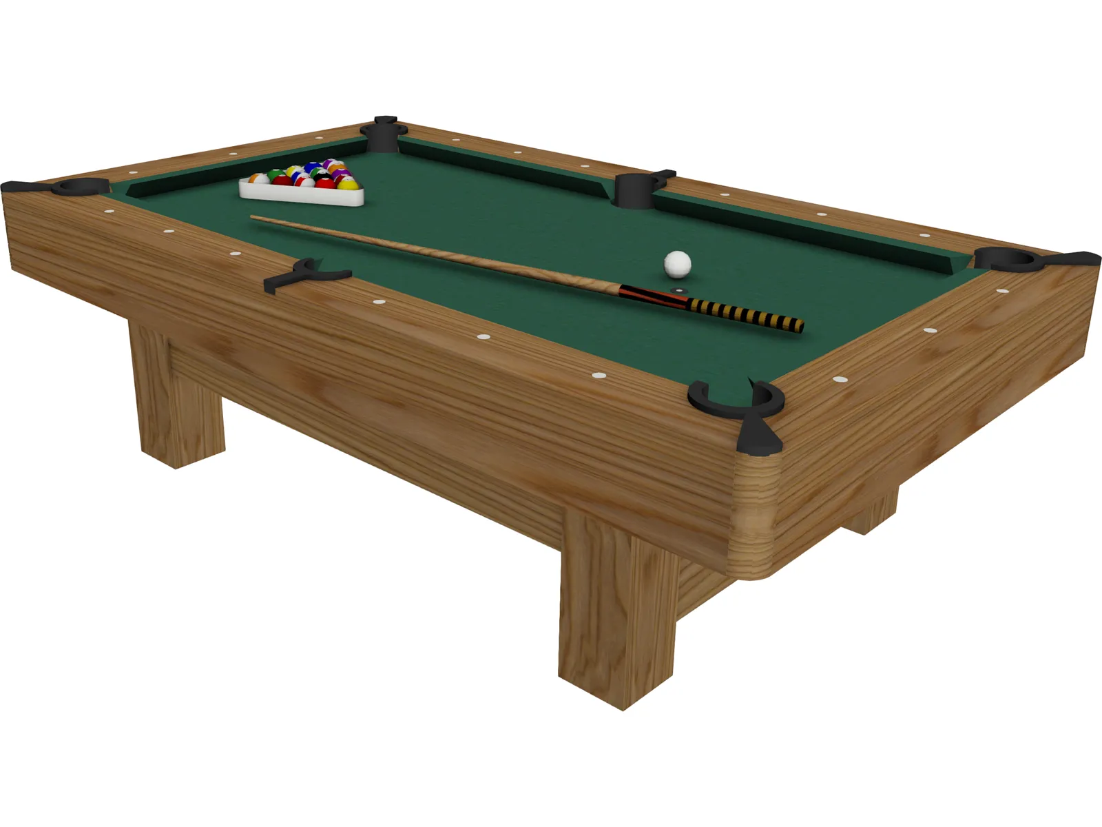 Pool Table 3D Model