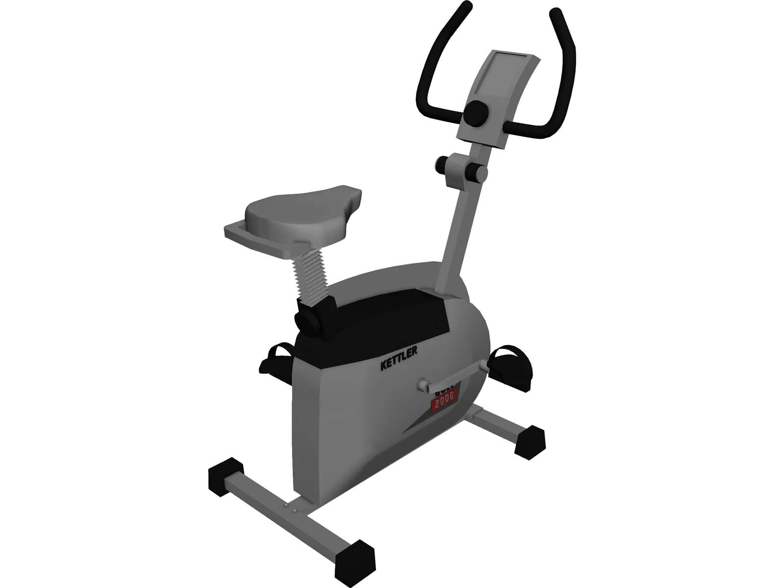 Kettler Exercise Bike 3D Model