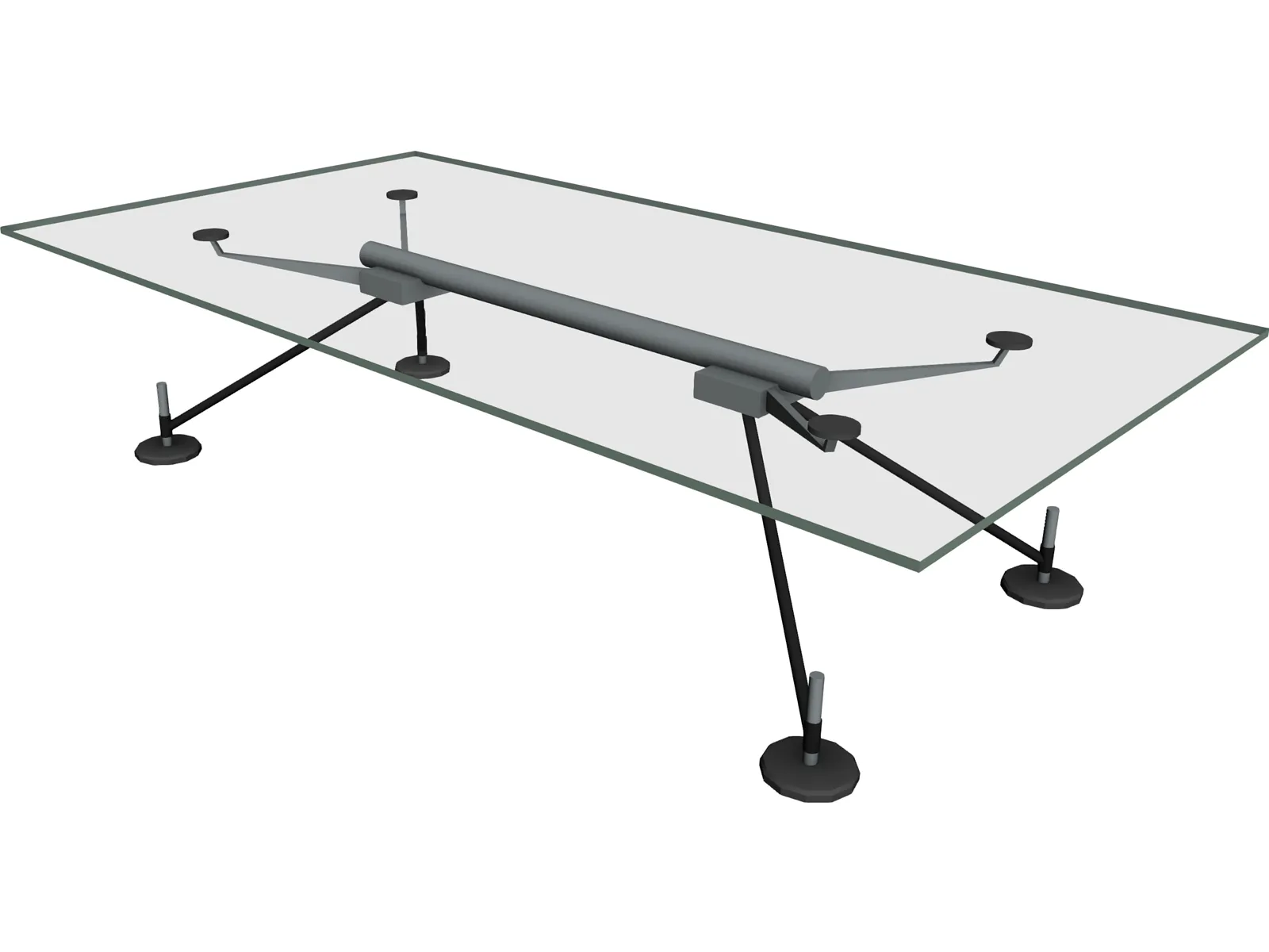 Table Norman Foster Low 3D Model