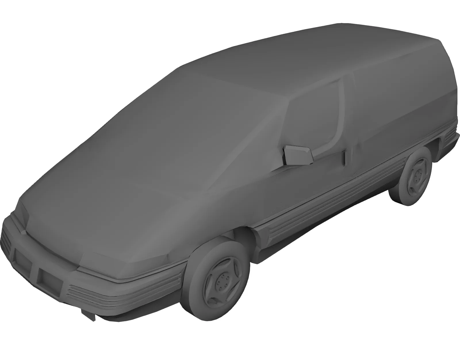 Pontiac Trans Sport (1991) 3D Model