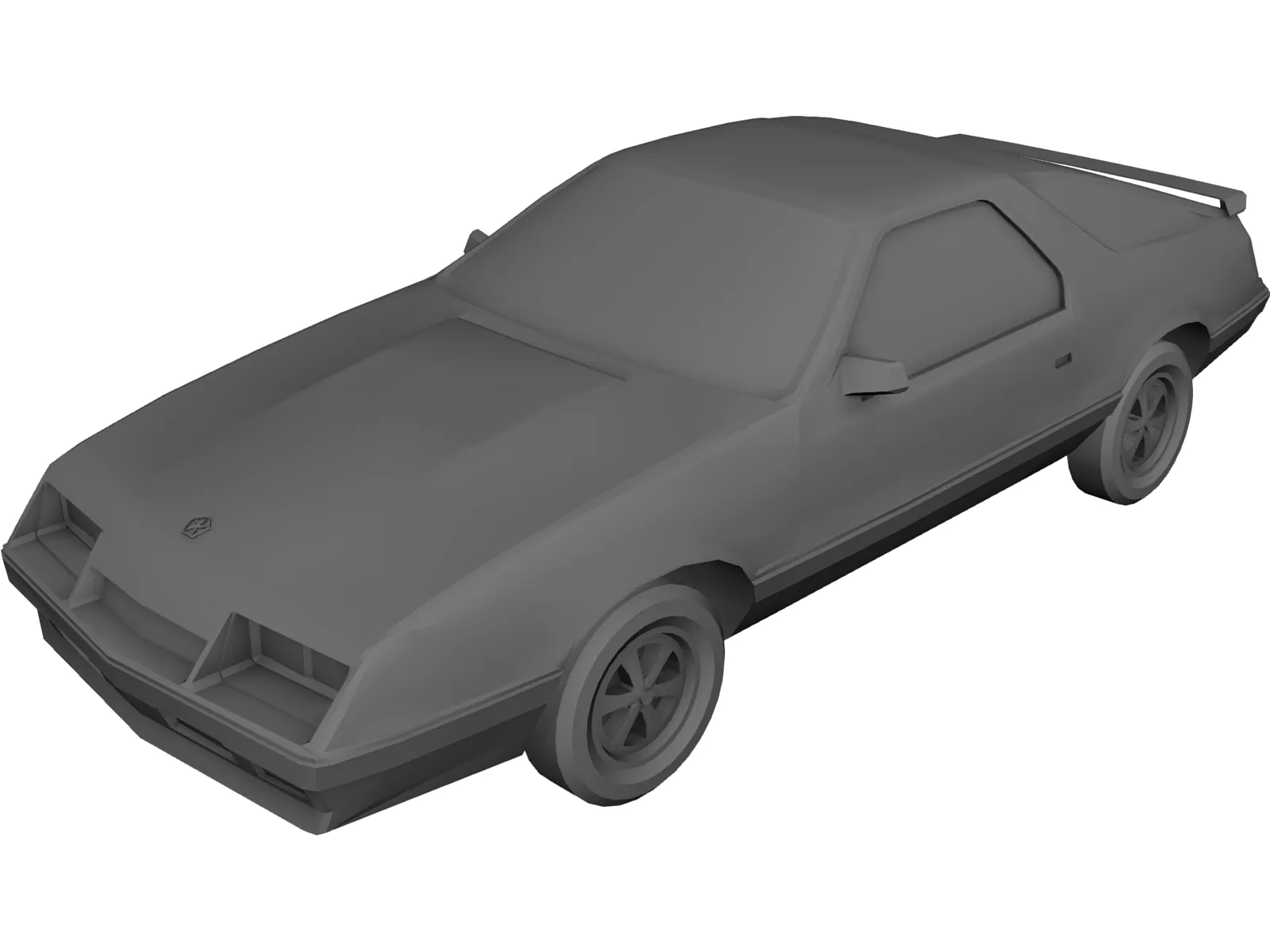 Plymouth Laser (1984) 3D Model
