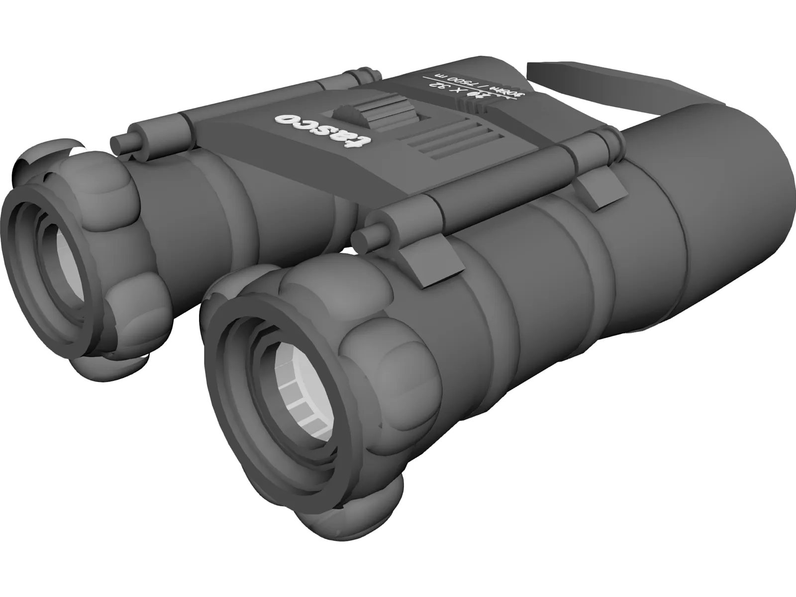 Binocular 3D Model