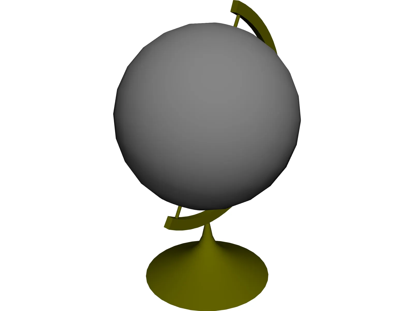 Golden Globe 3D Model