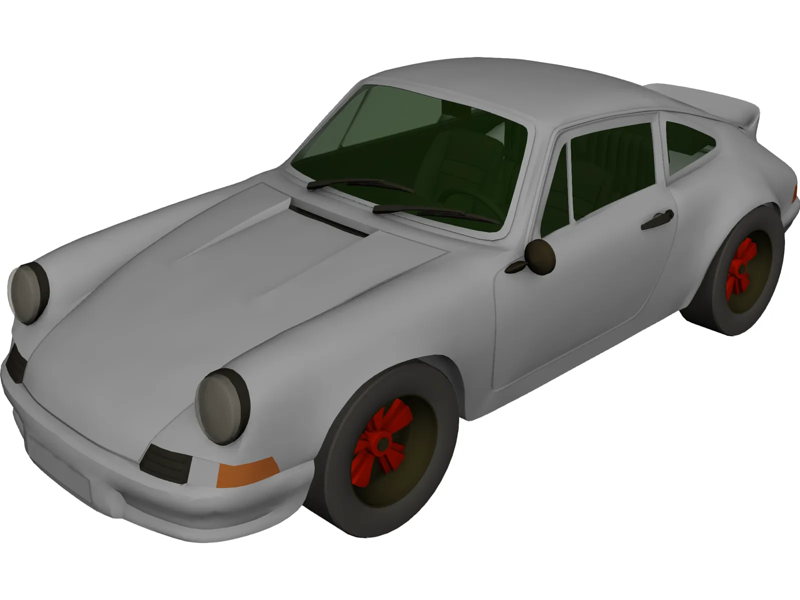 Porsche 911 Carrera 3D Model