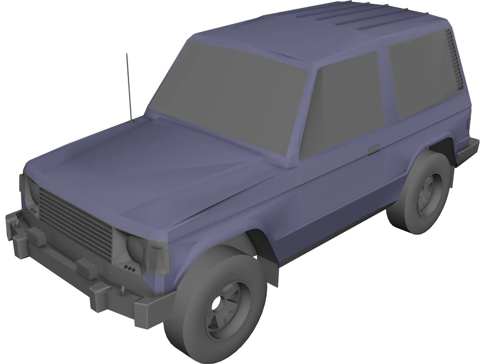 Mitsubishi Pajero (1988) 3D Model