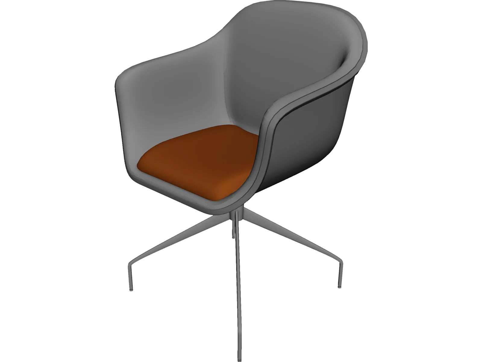 Chair Relax B&B Italia (1966) 3D Model