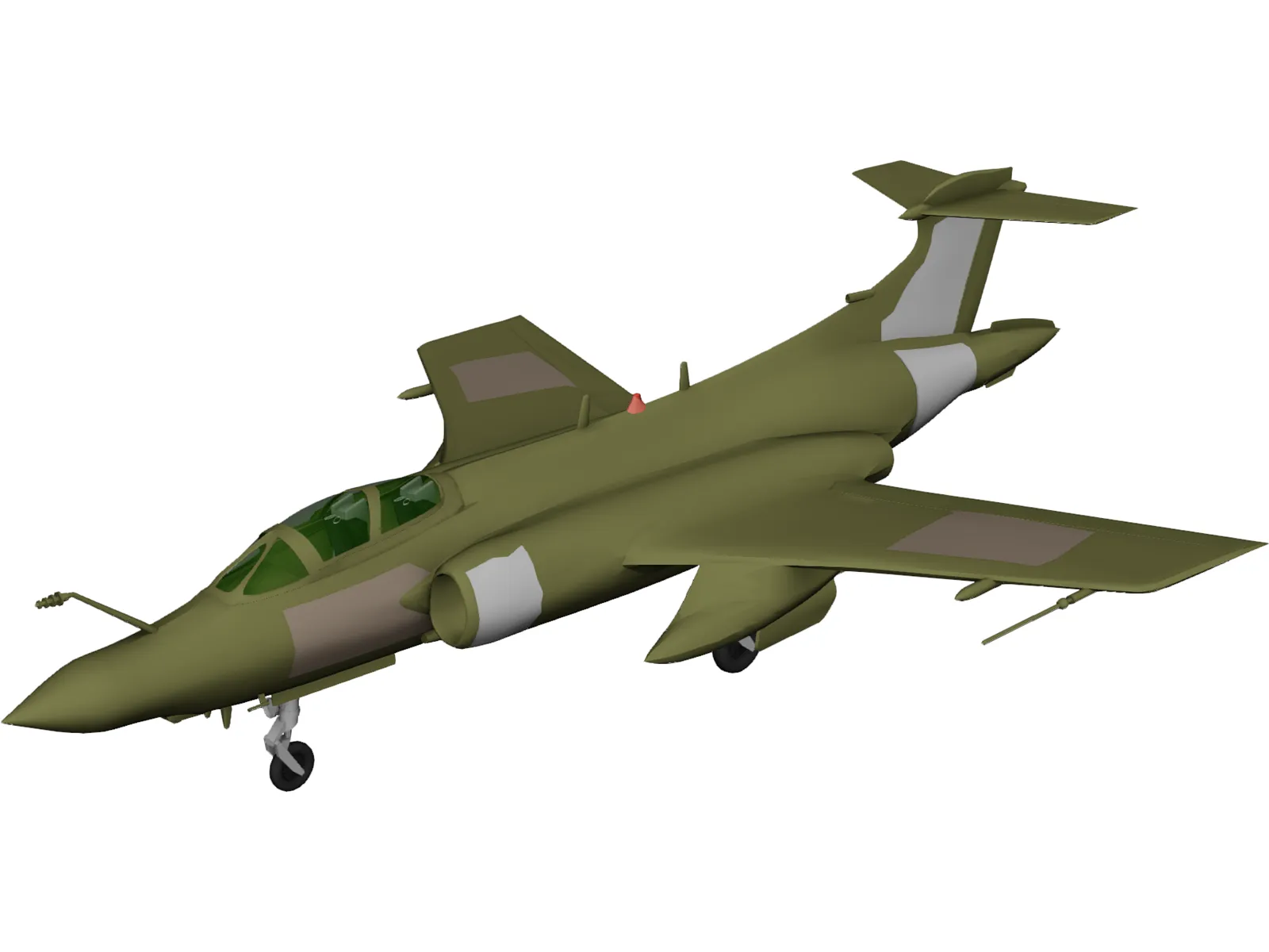 Buccaneer 52-B 3D Model