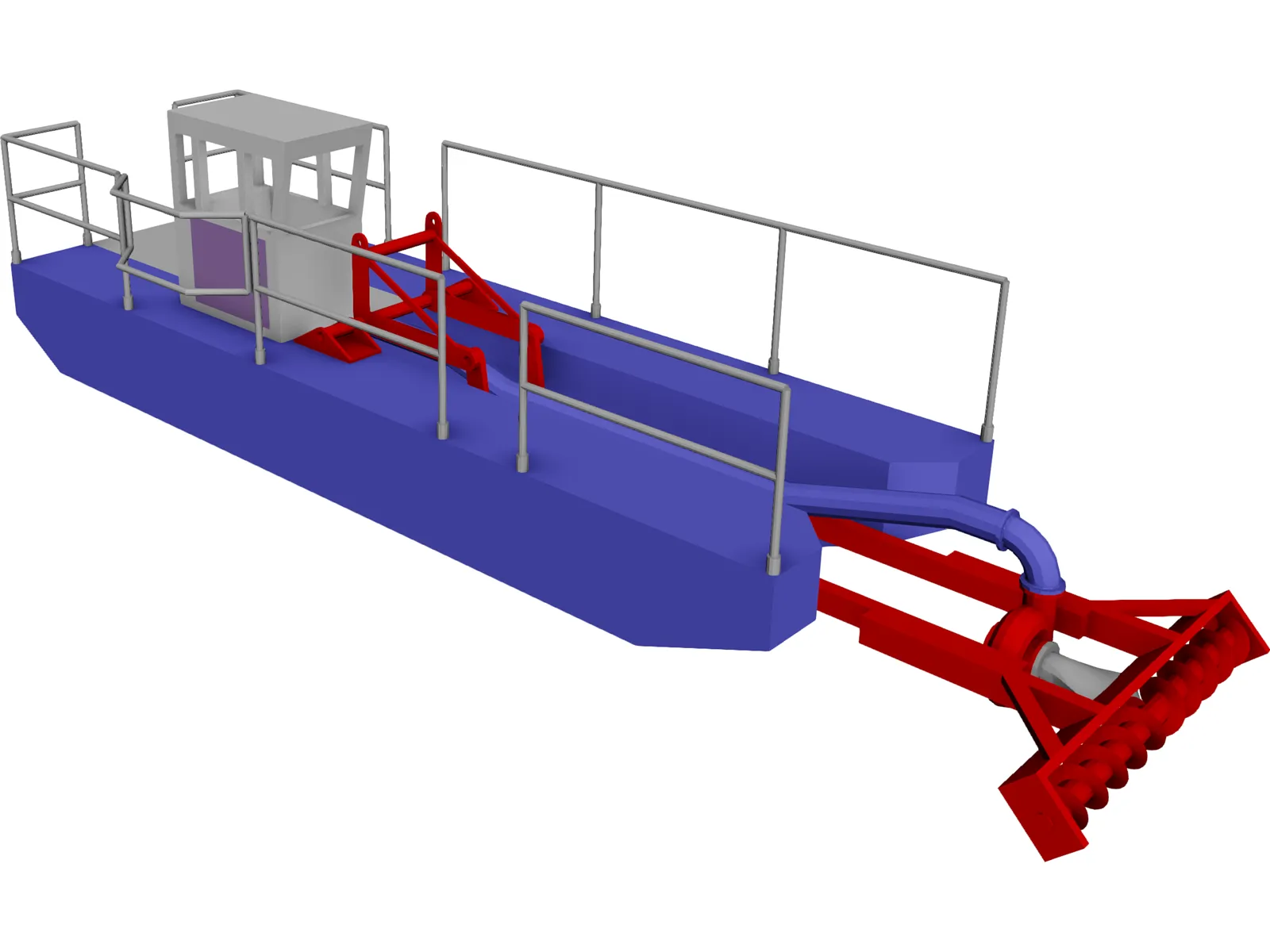 Dredge 3D Model