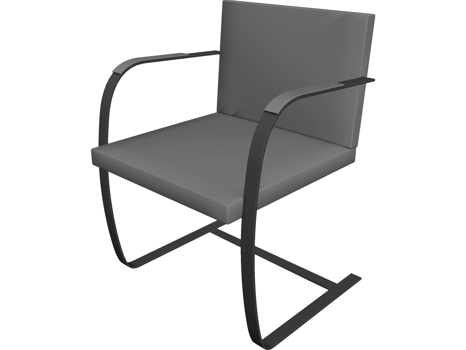 Chair Brno Modern 3D Model
