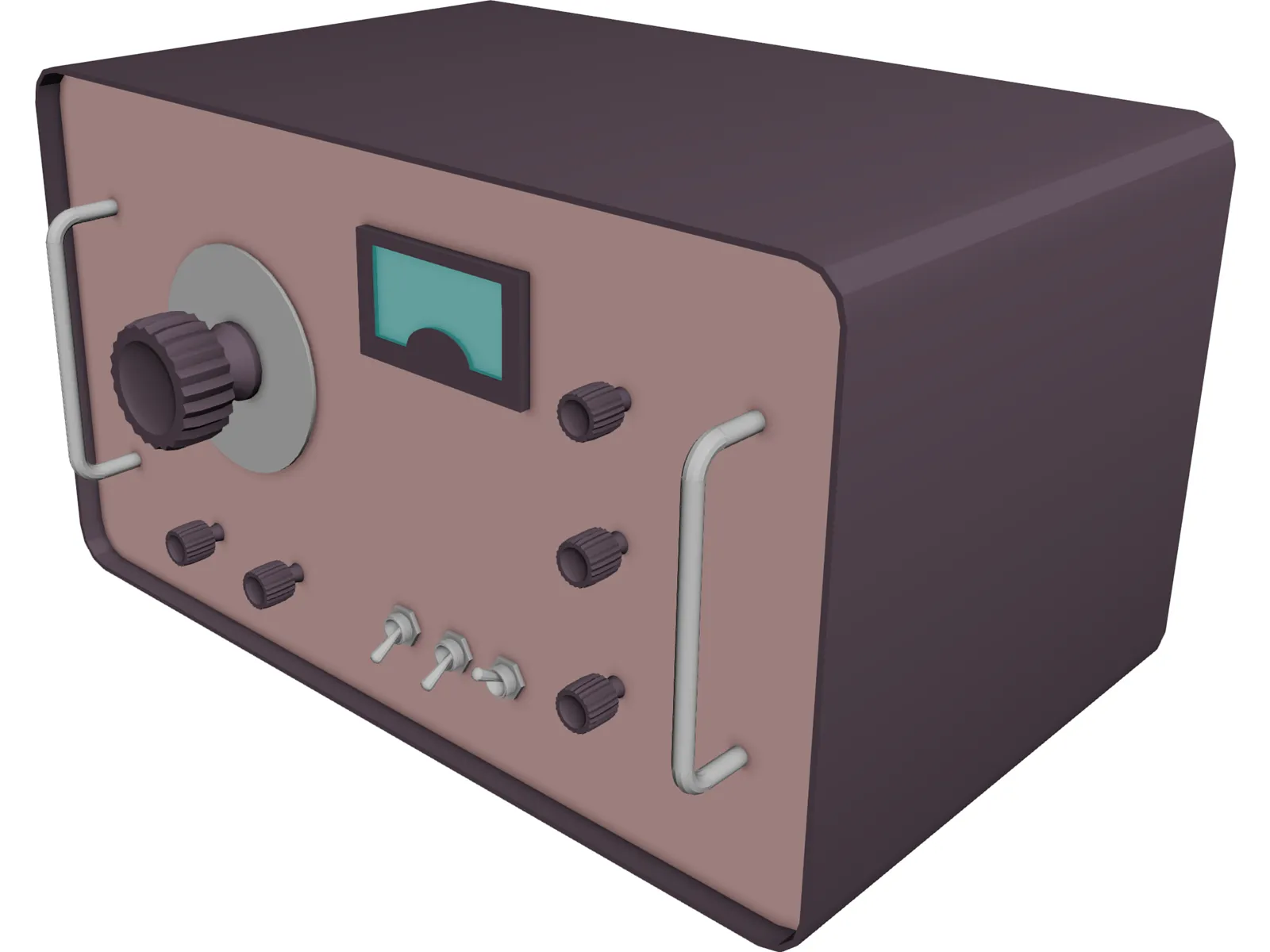 Radio Fifties 3D Model