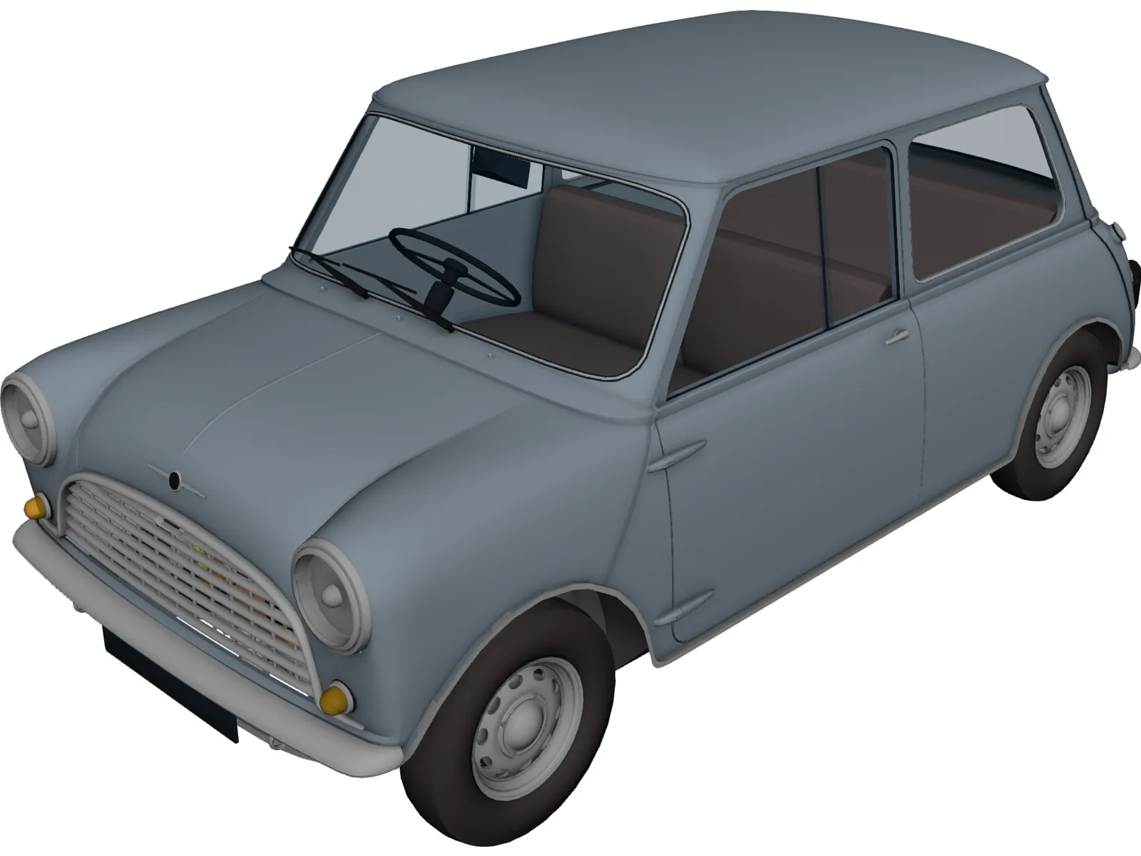 Austin Mini 3D Model