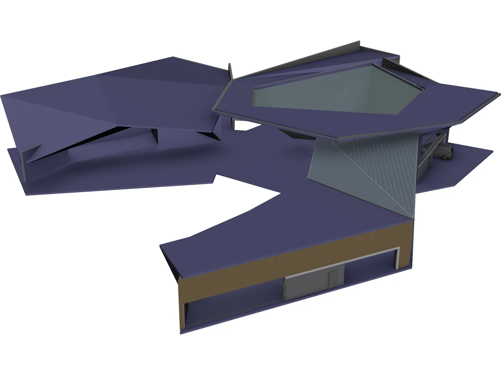 Villa Wally 3D Model