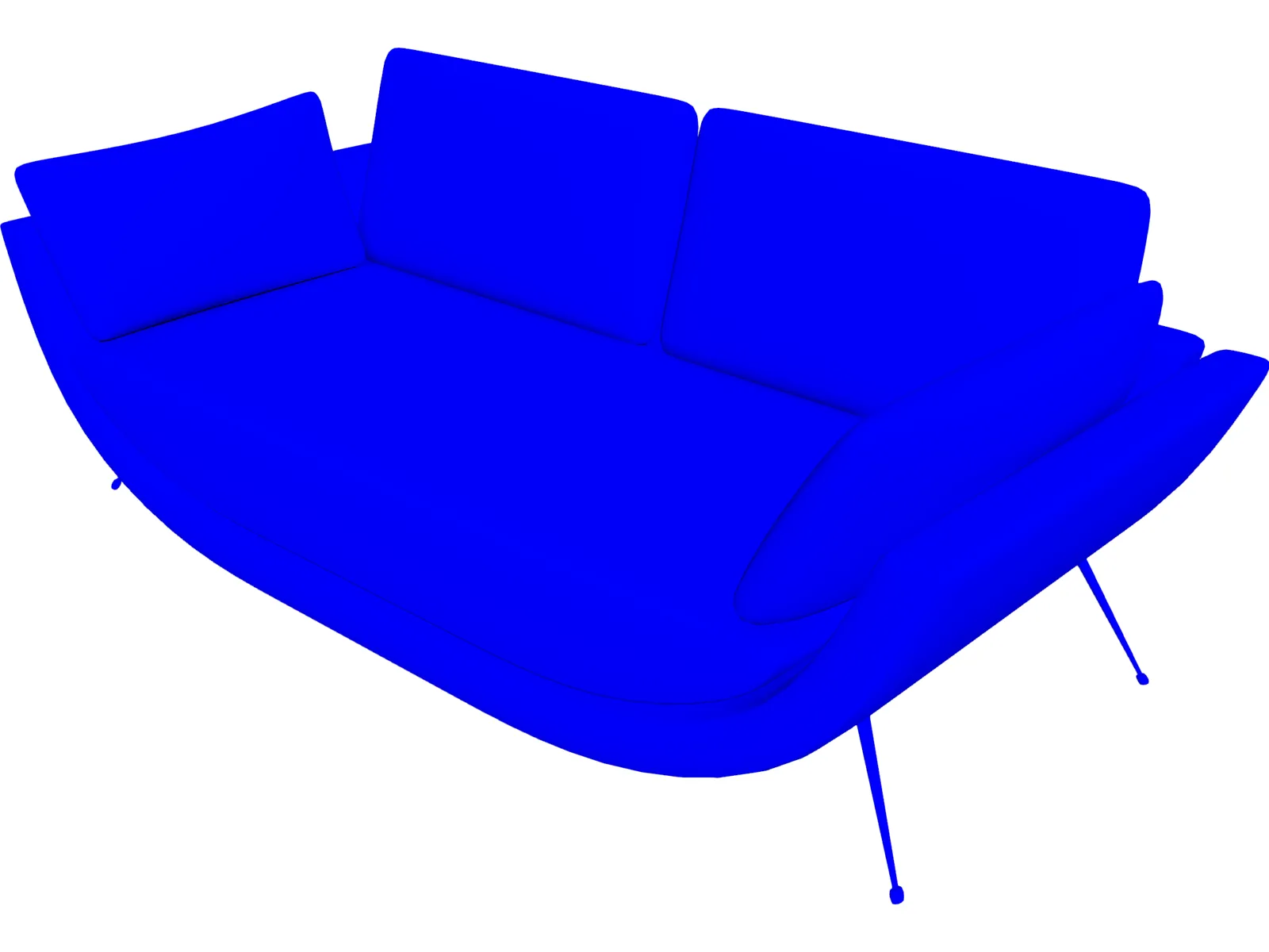 Sofa Evento 3D Model