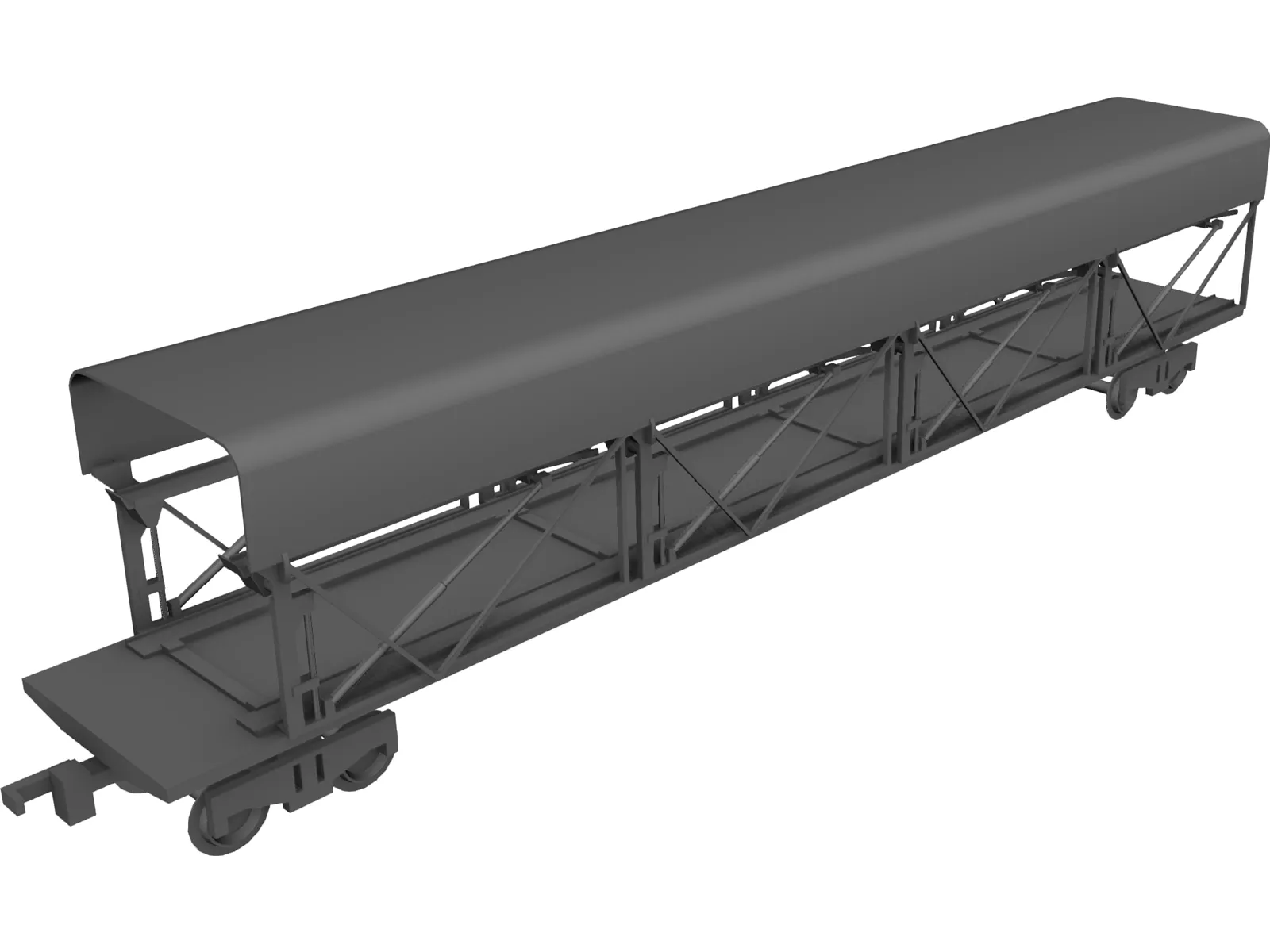 Car Carrier 3D Model