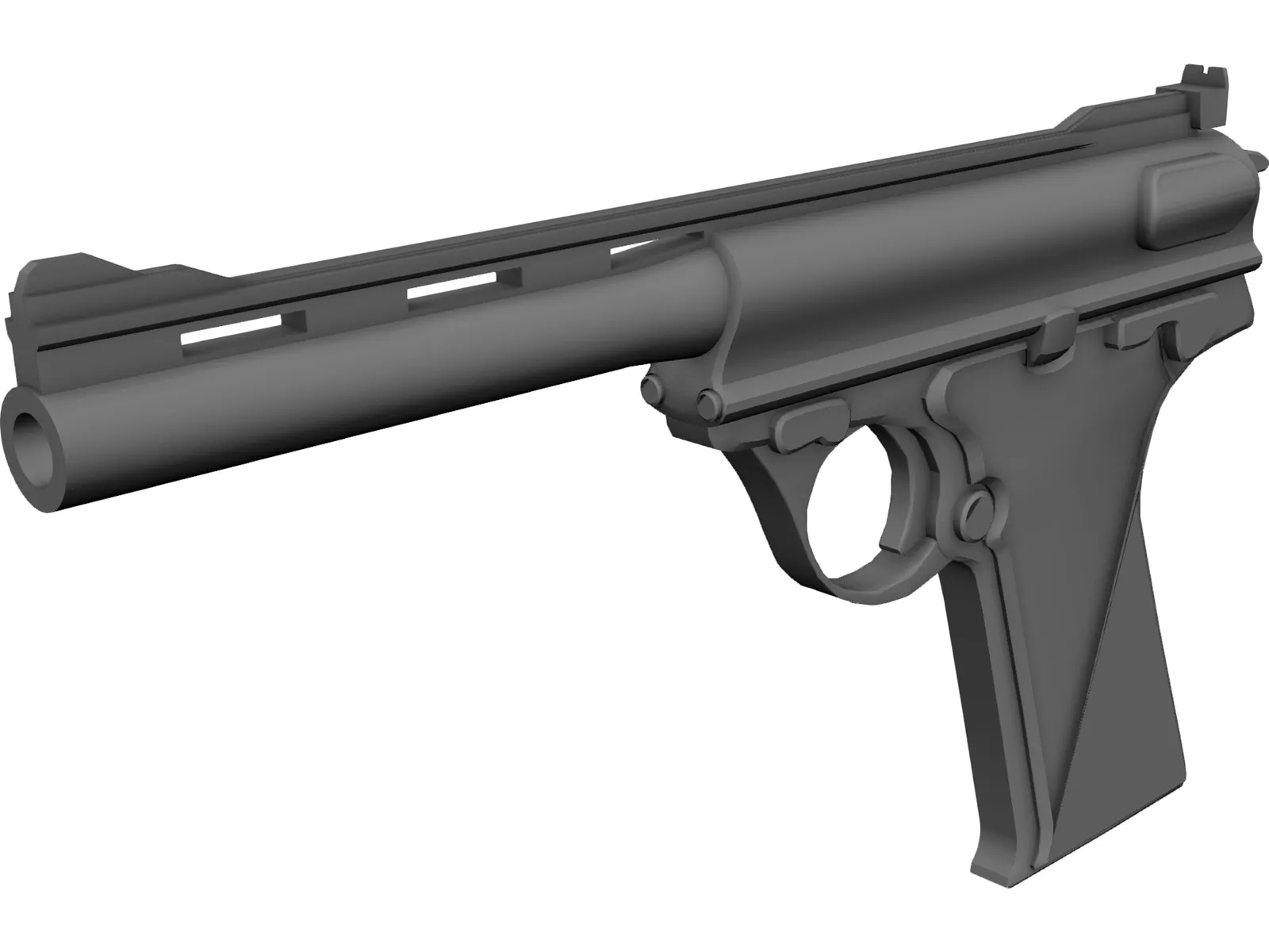 Pistol 3D Model