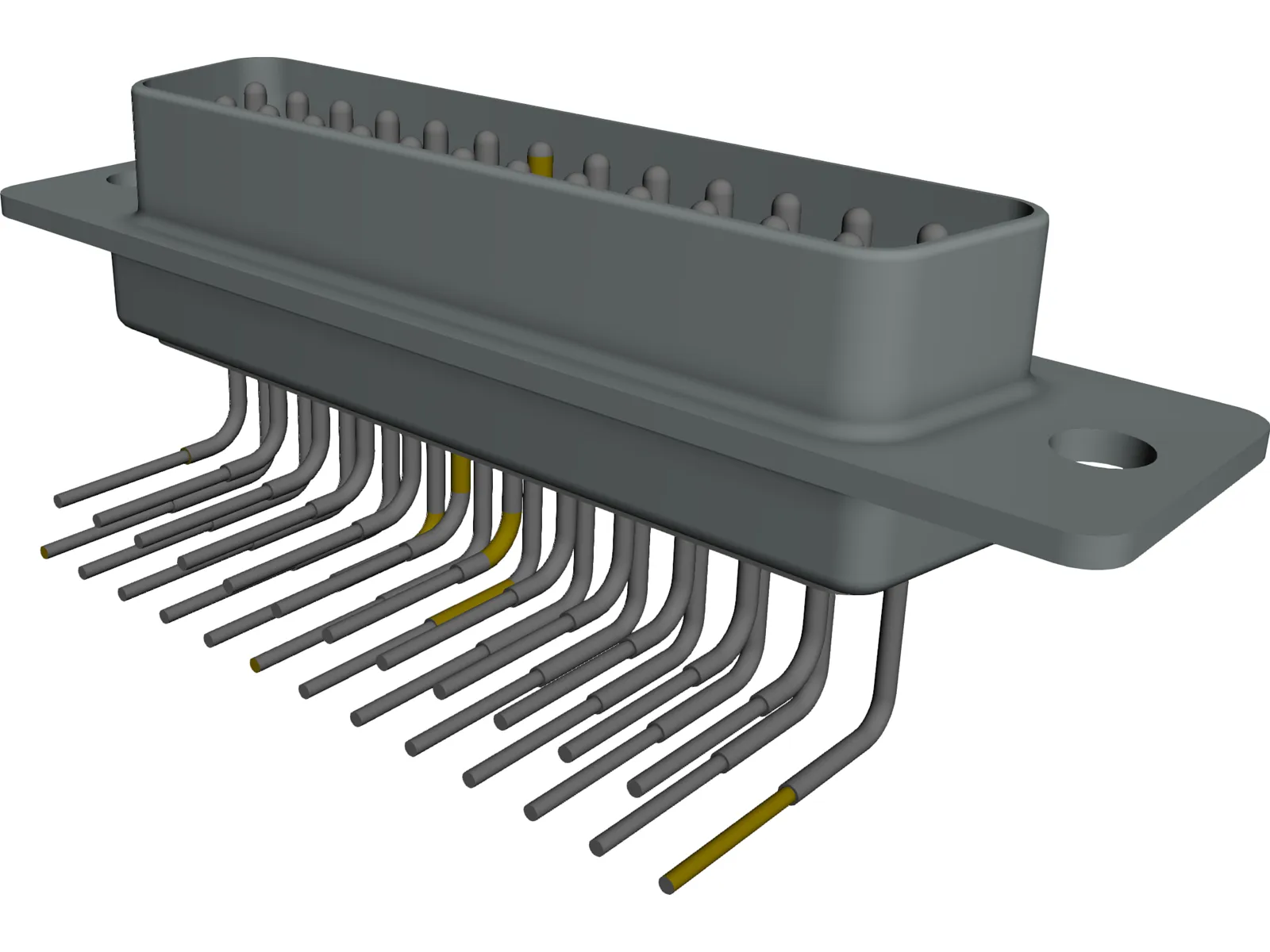 Plug D-25 3D Model