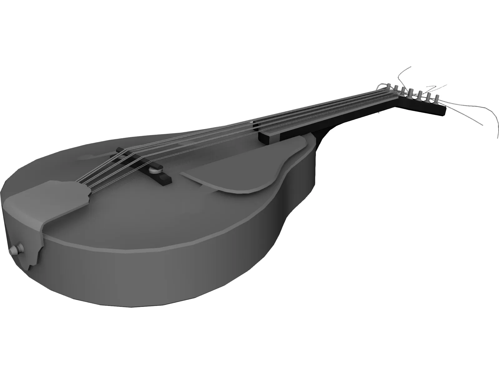 Mandolin 3D Model