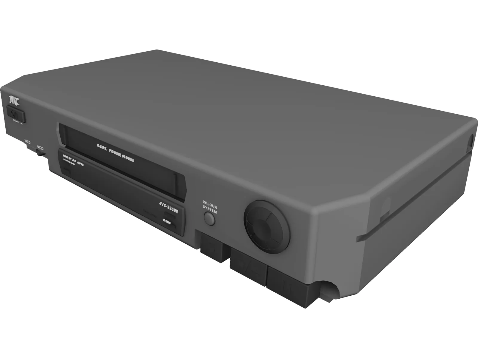 JVC VCR 3D Model