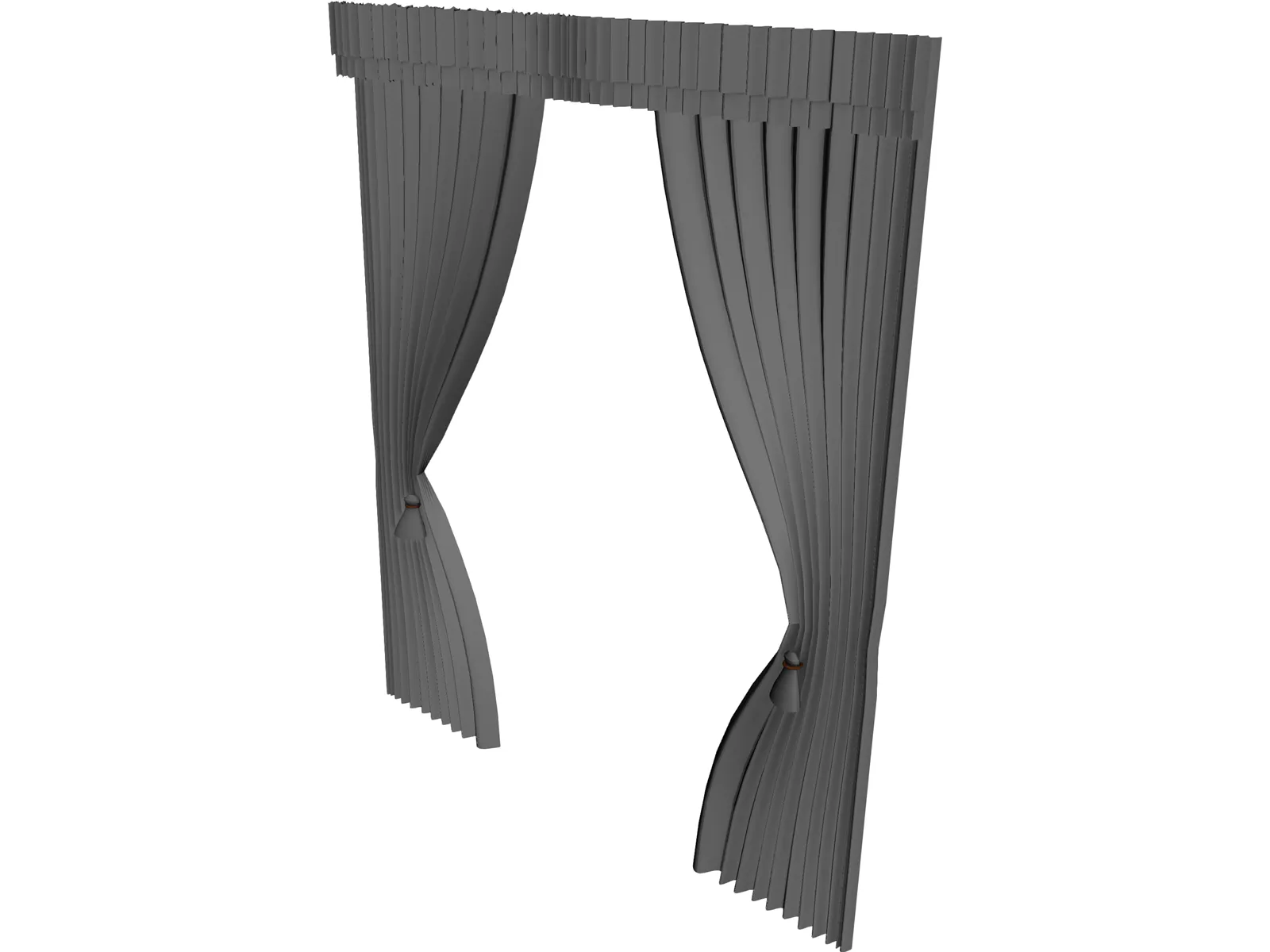 Curtain 3D Model