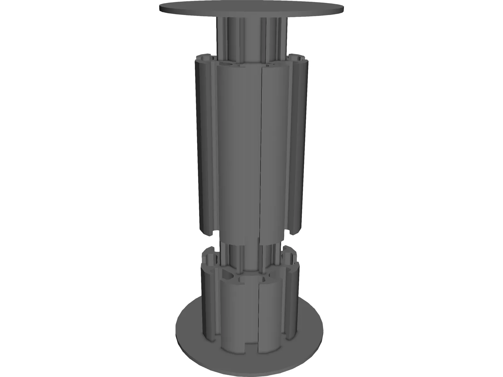 Octanorm M100 Connector 3D Model