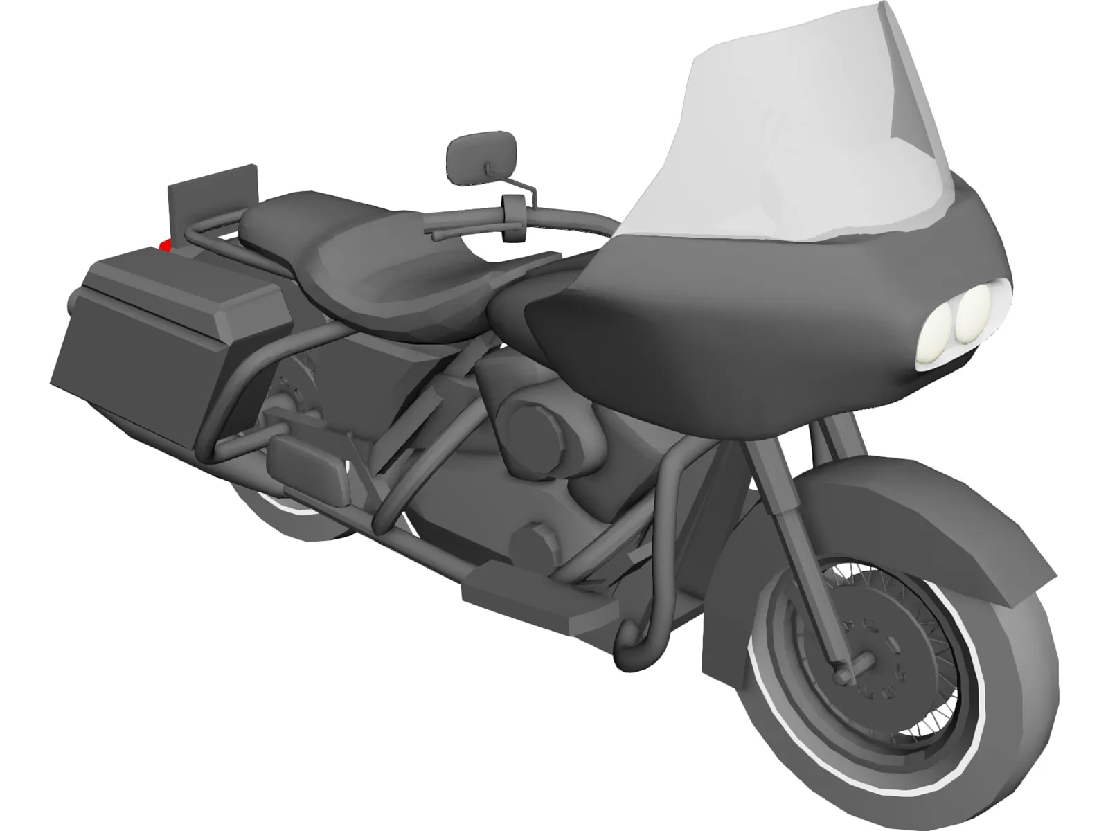 Harley-Davidson 3D Model