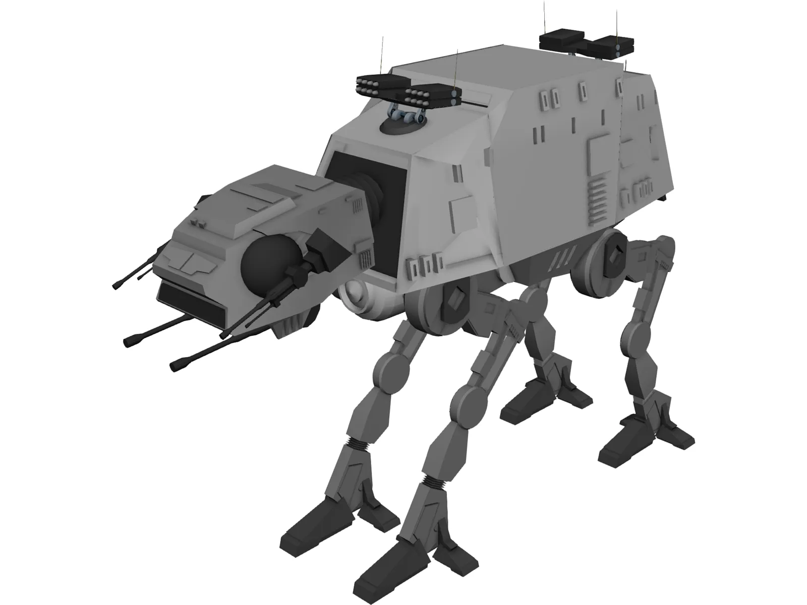 Star Wars Advanced ATAT 3D Model