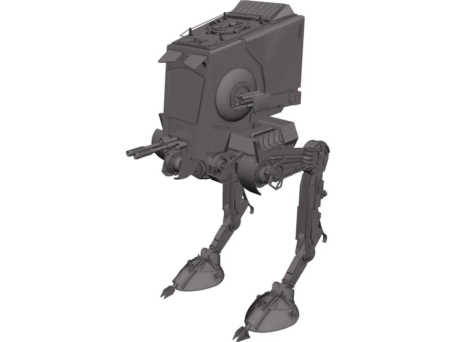 Star Wars AT-ST walker 3D model