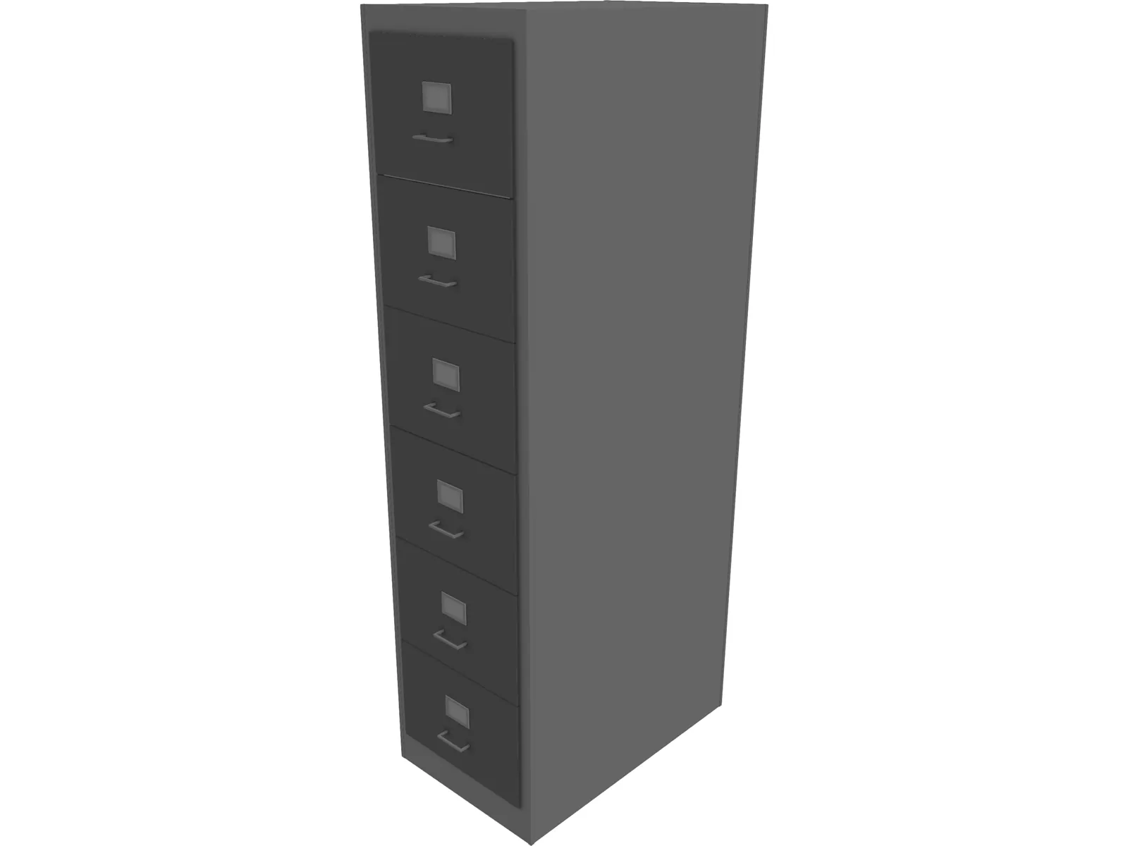 File Cabinet 3D Model