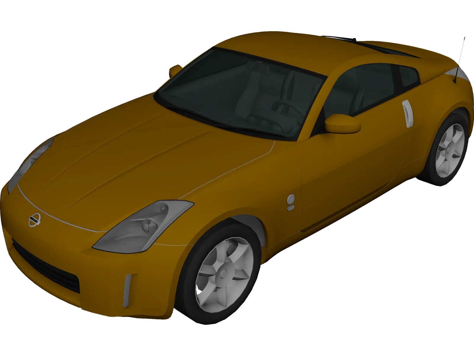 Nissan 350Z (2002) 3D Model