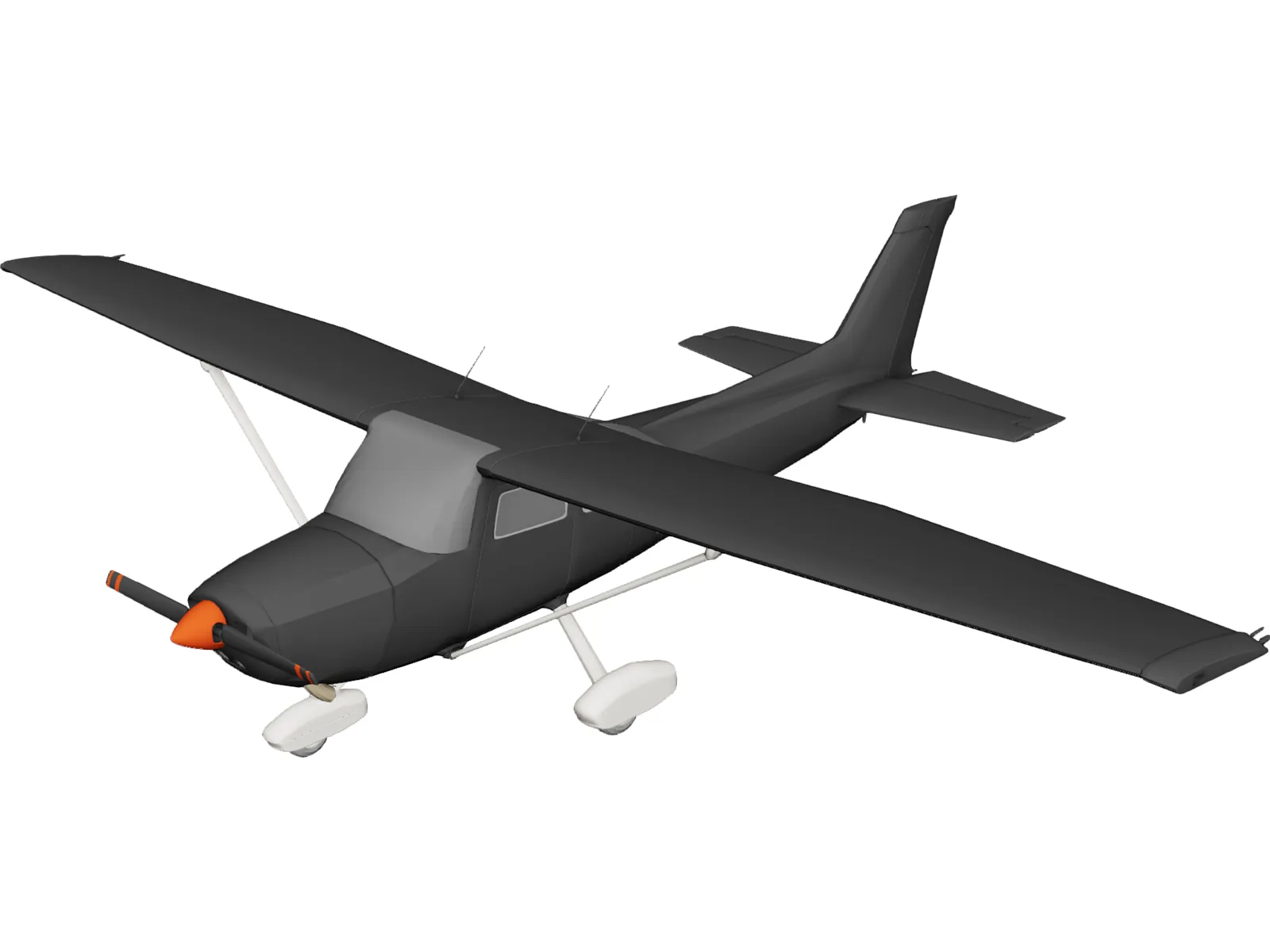 Cessna 172 3D Model