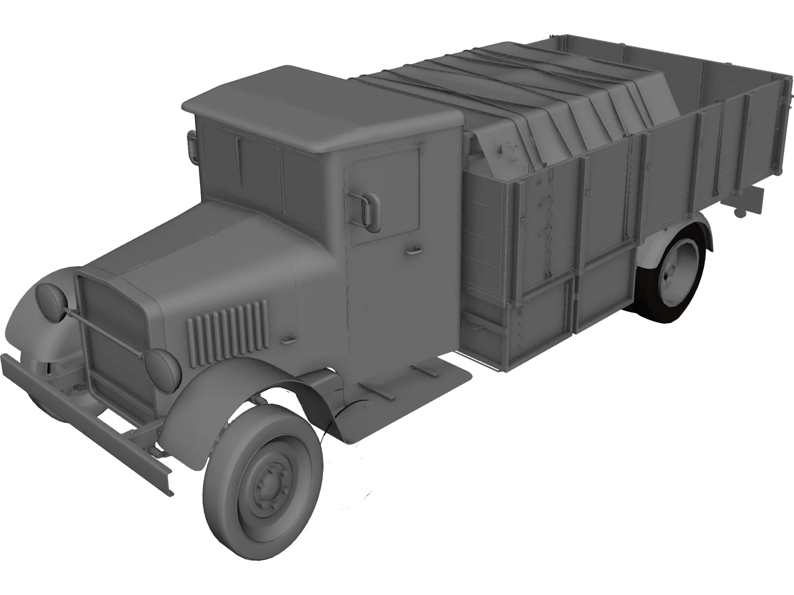 Lancia 3RO 3D Model