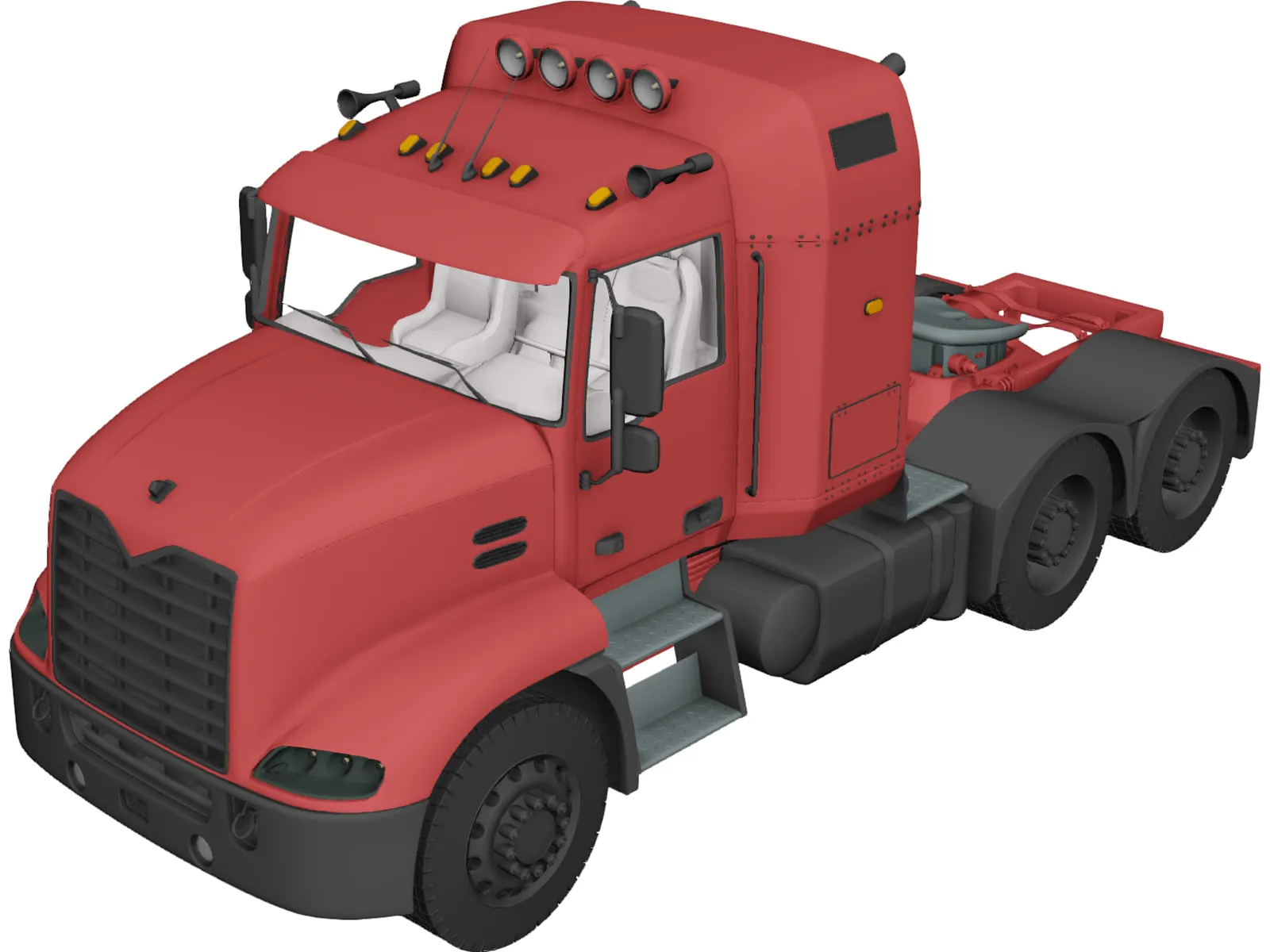 Mack Pinnacle 3D Model