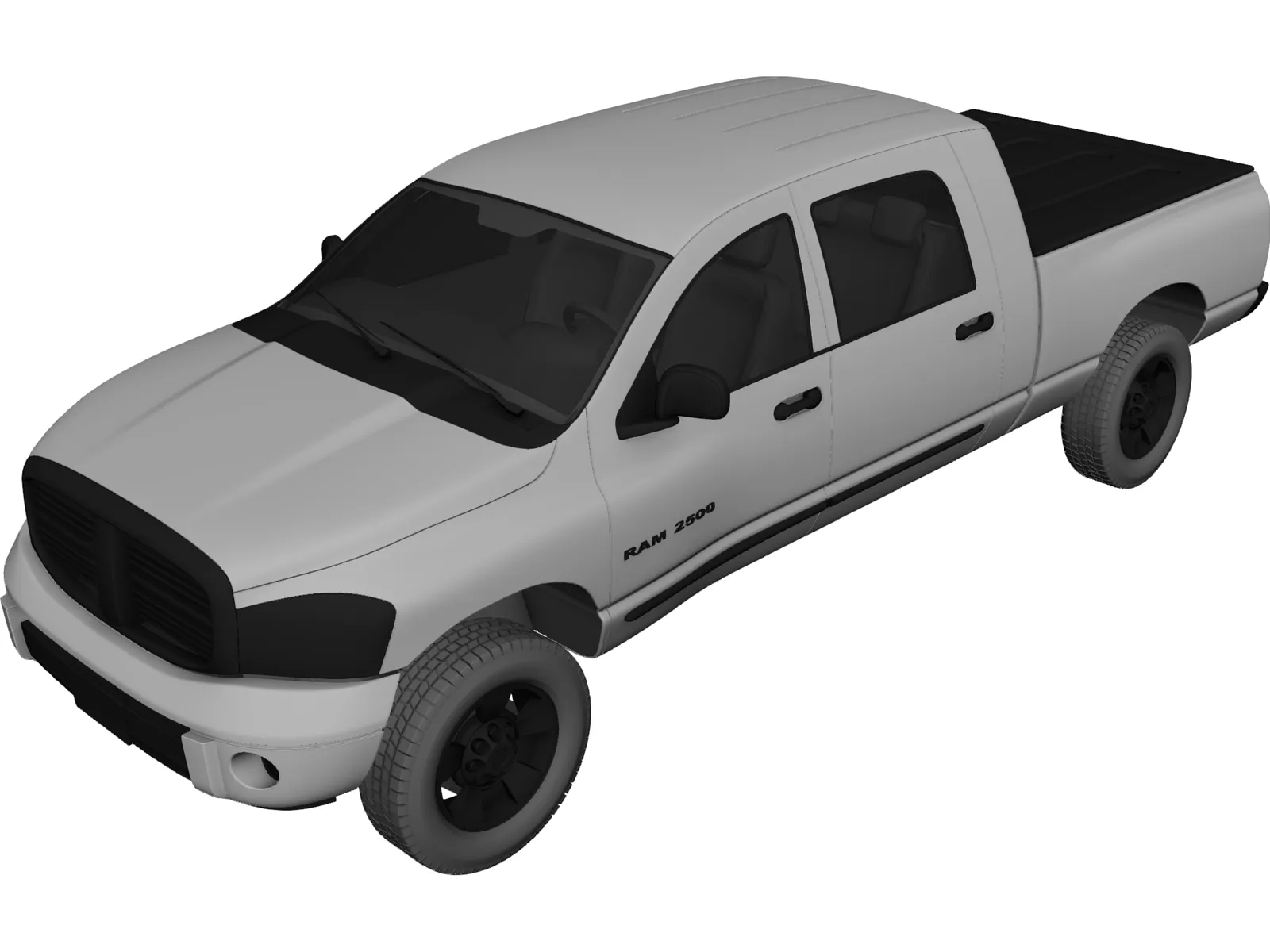 Dodge Ram 2500 3D Model