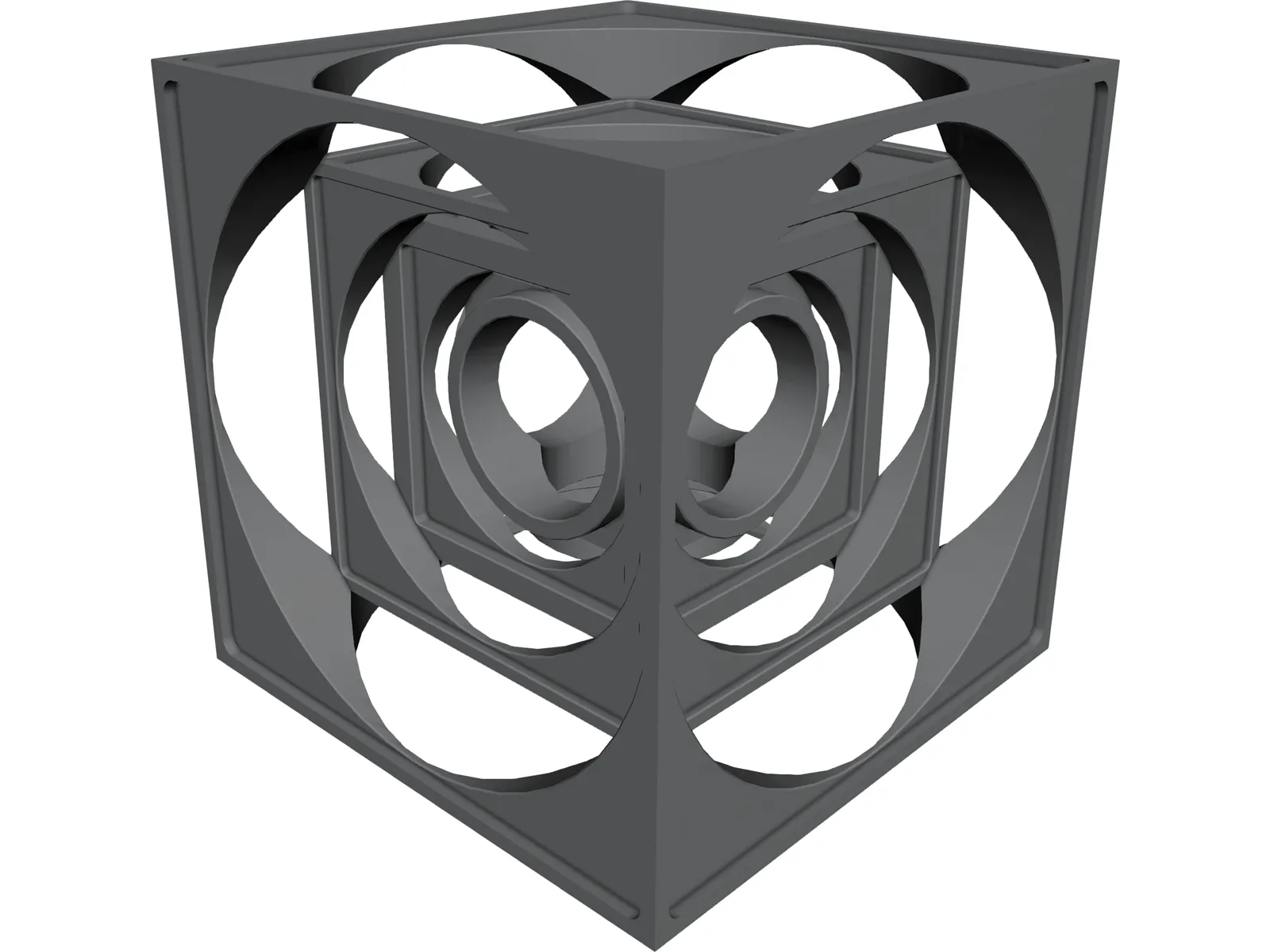 Turner Cube 3D Model