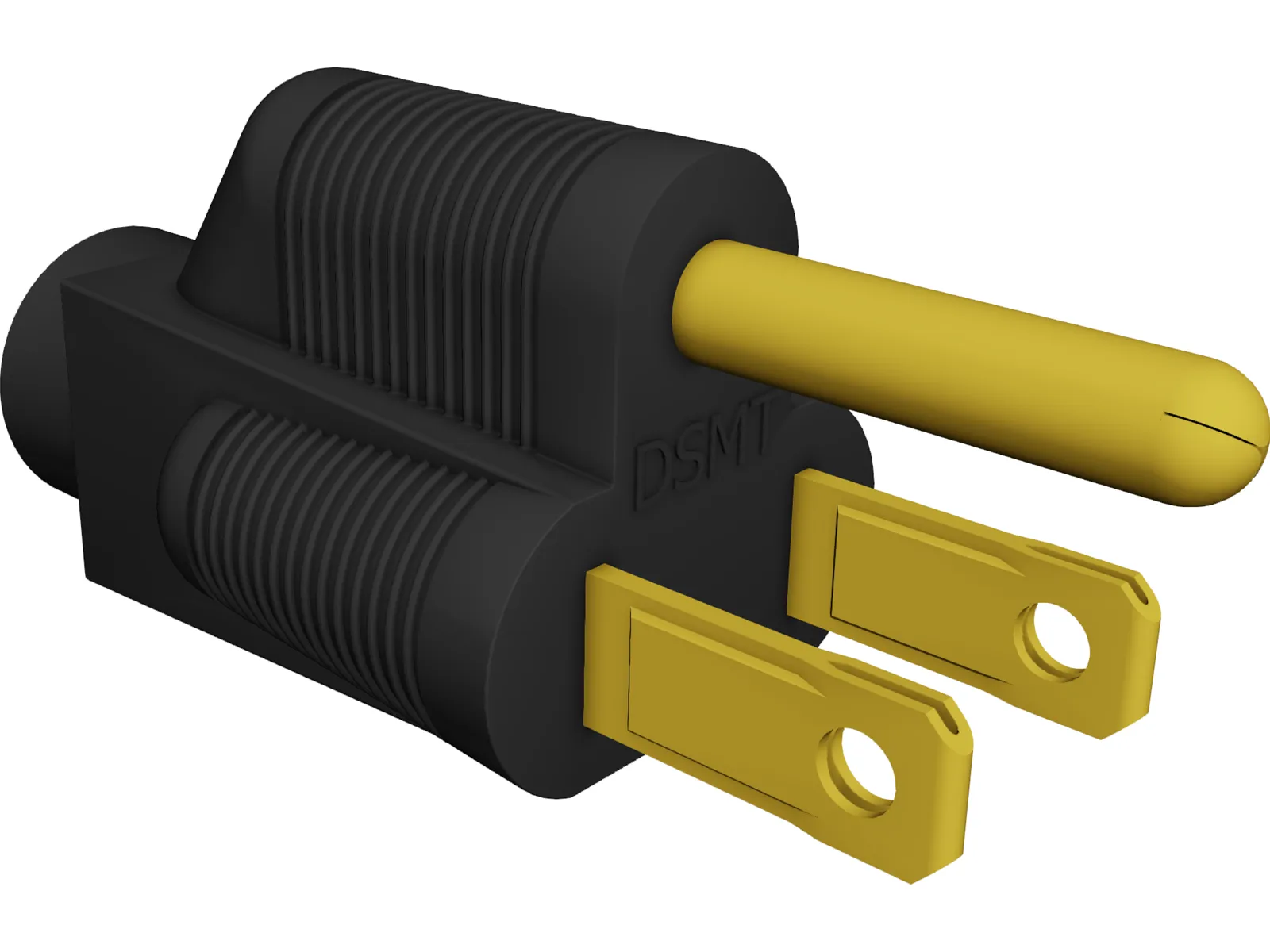 Power Plug 3D Model