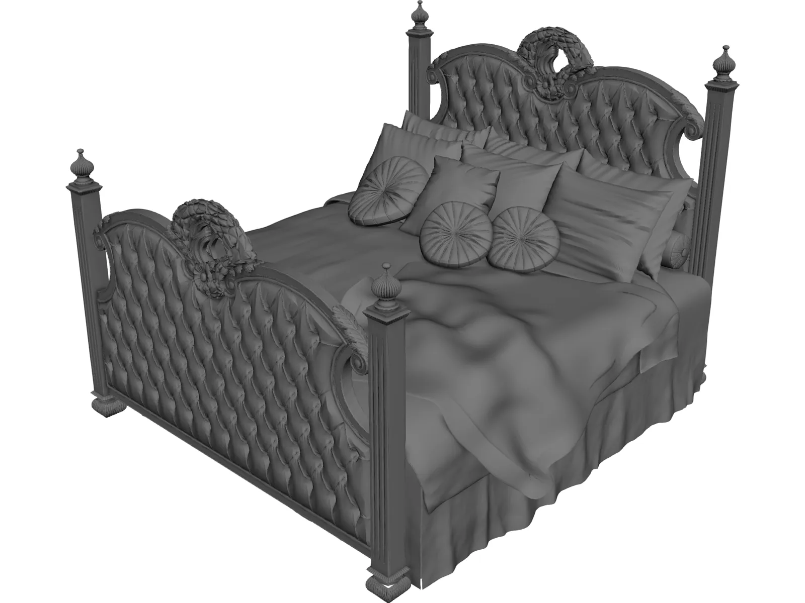 Bed 3D Model