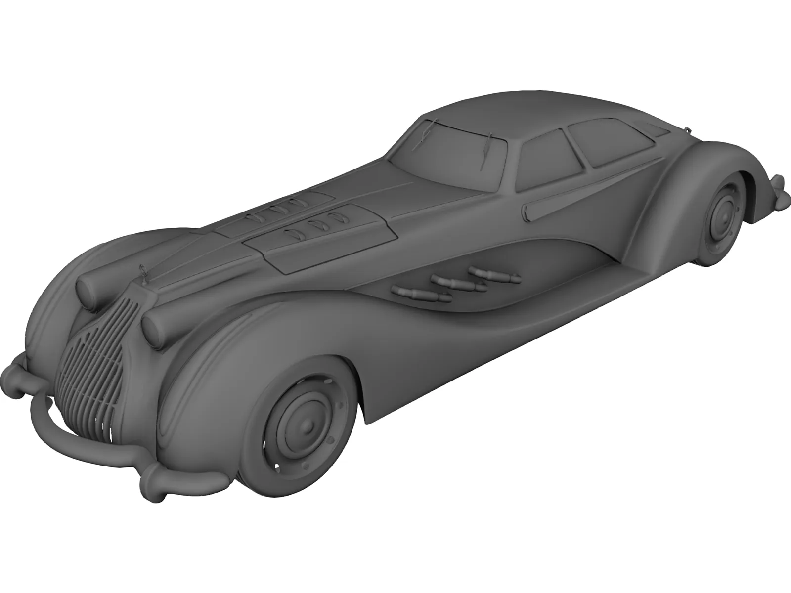 Oldtimer Concept 3D Model