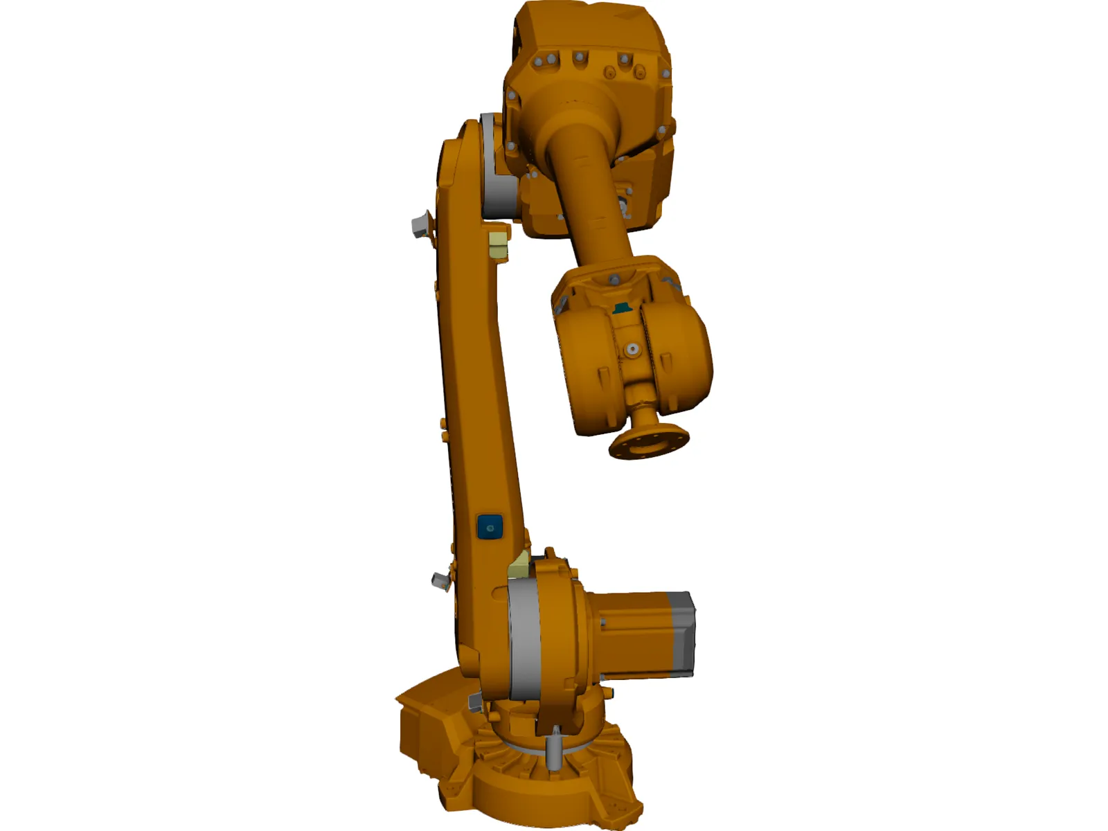 ABB IRB4600 Indistrial Robot 3D Model