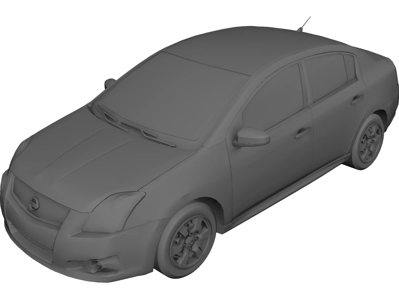 Nissan Sentra (2012) 3D Model