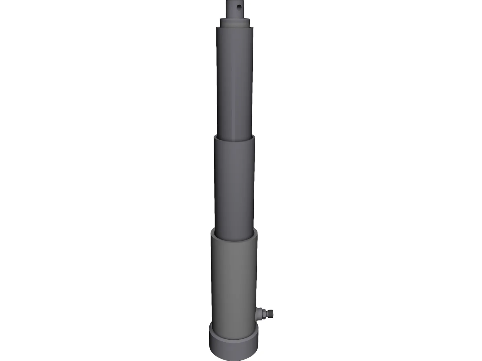 3d Cad File Of Telescopic Tubing