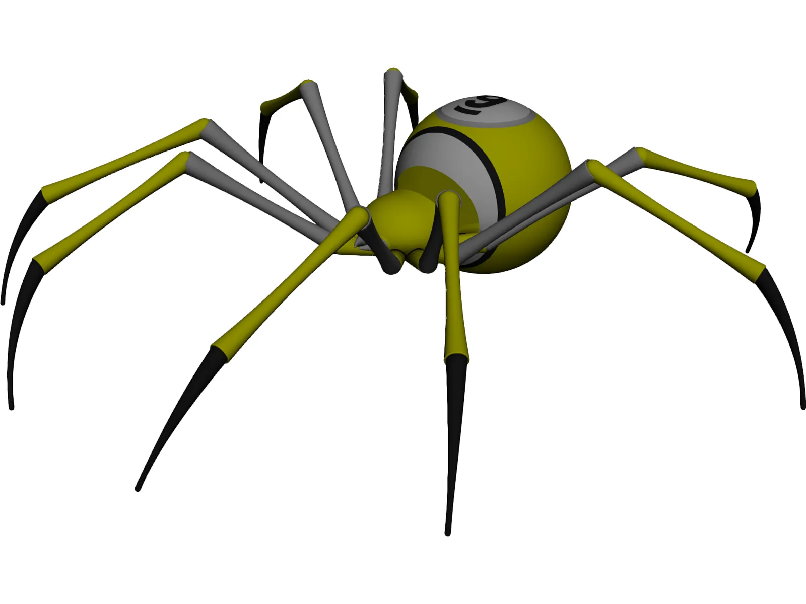 9ball Spider 3D Model