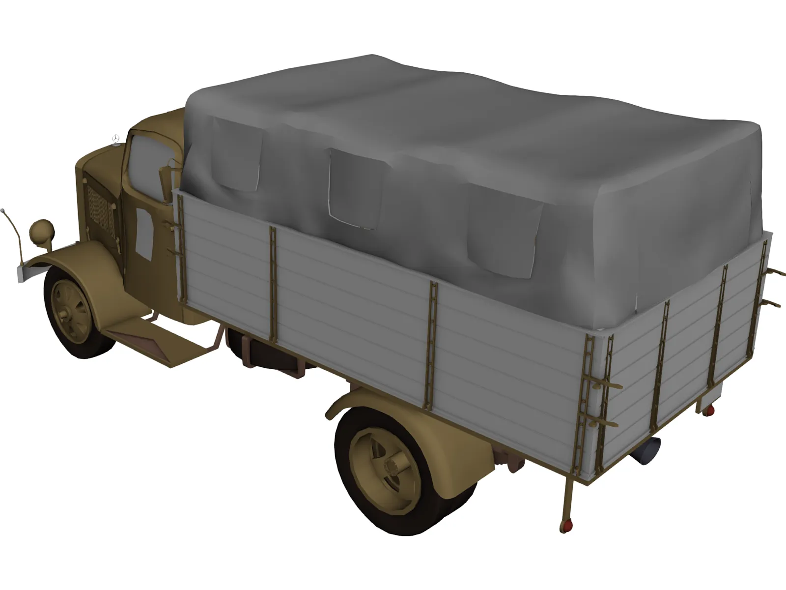 Mercedes-Benz L3000 3D Model