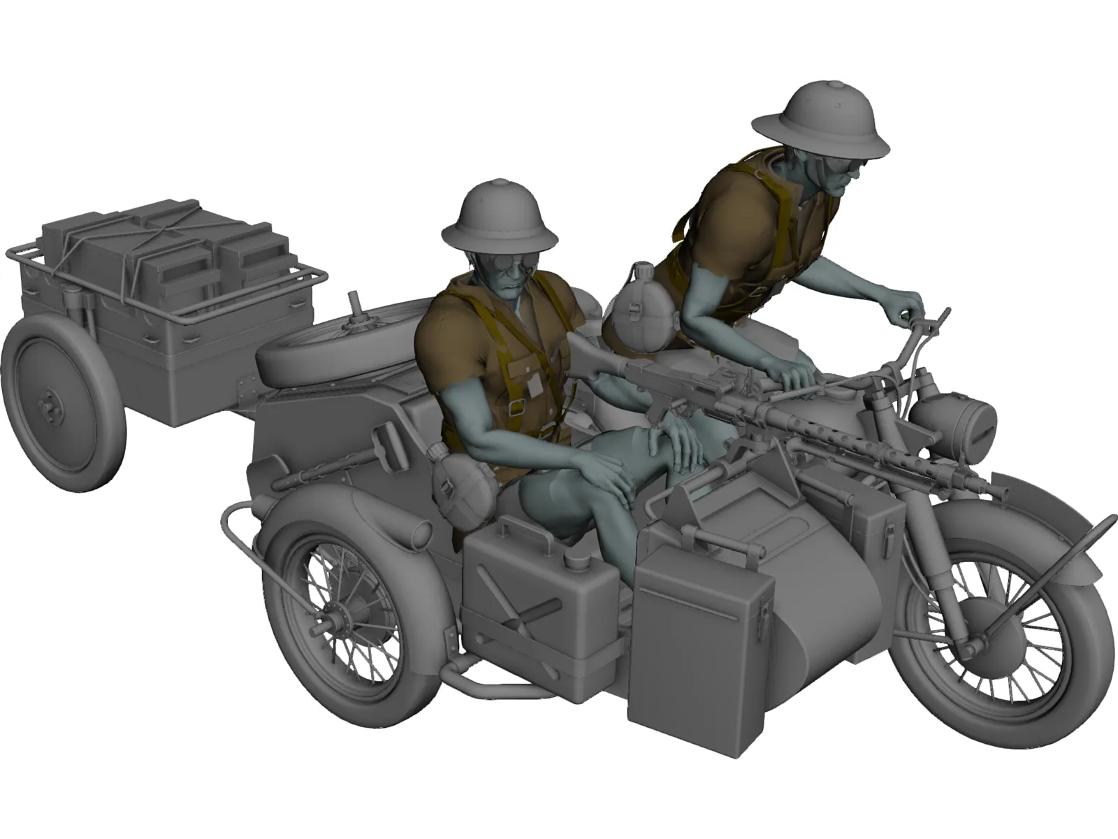 BMW R75 3D Model