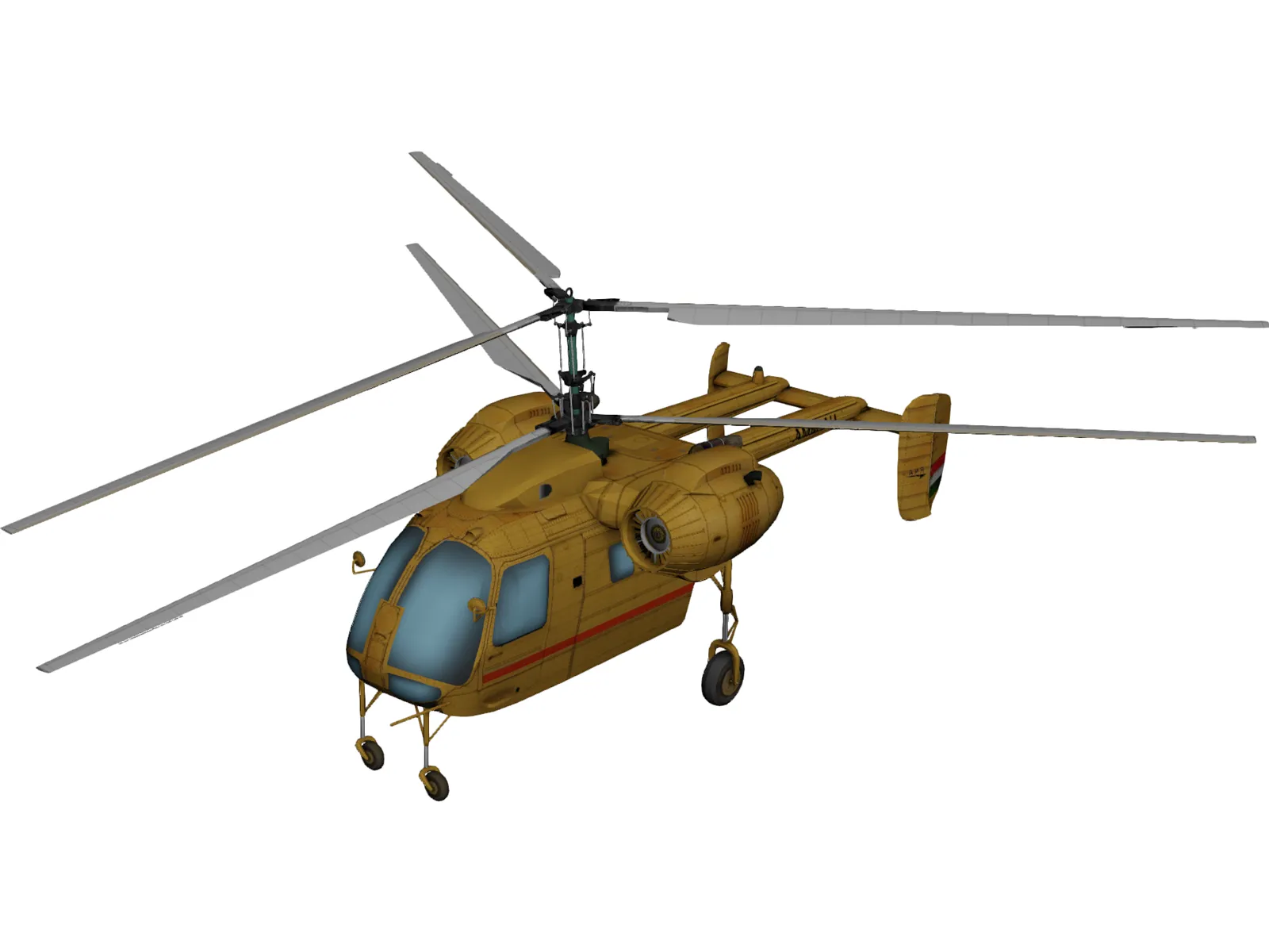 Kamov Ka-26 3D Model