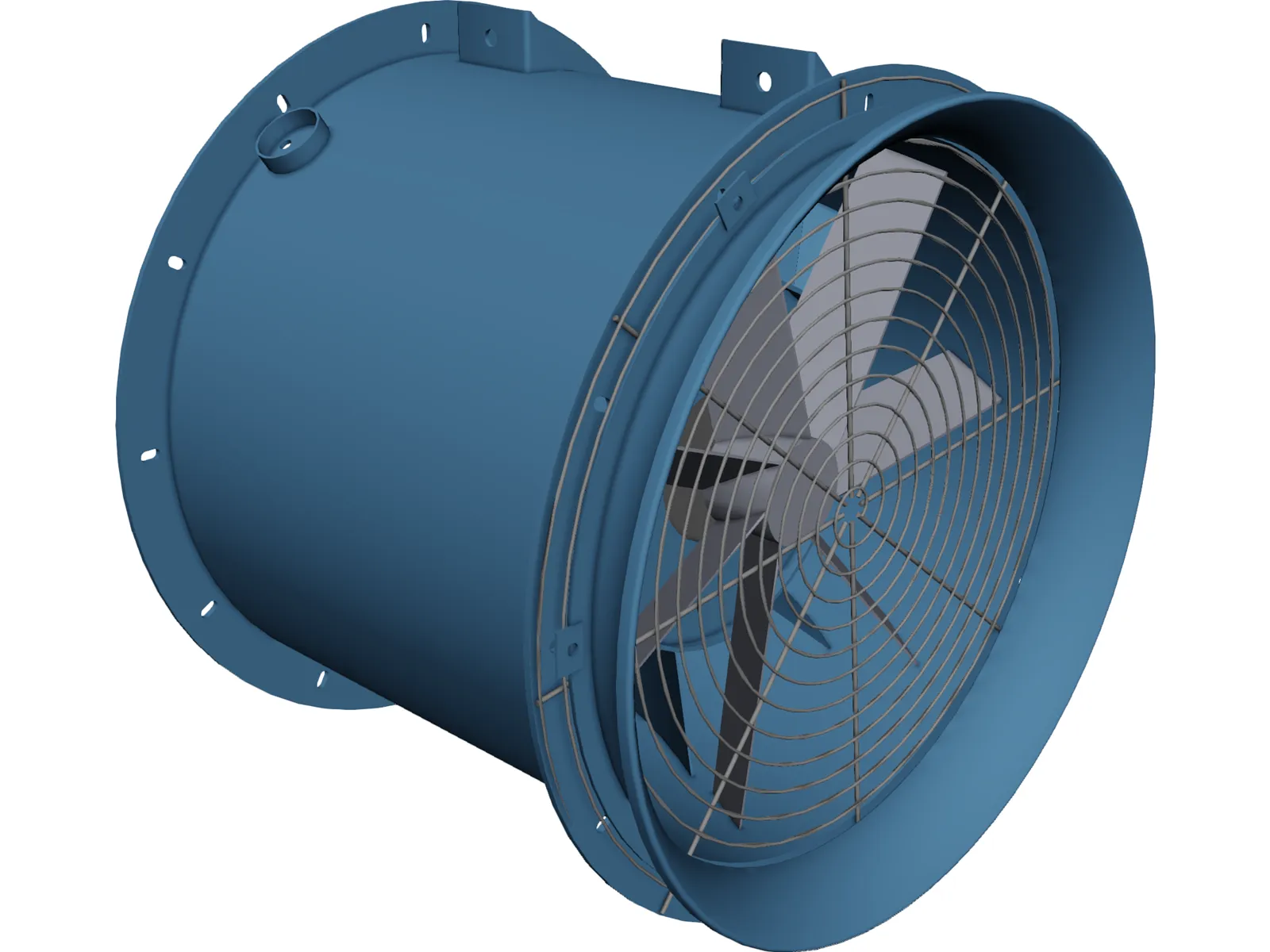 Industrial Fan 3D Model