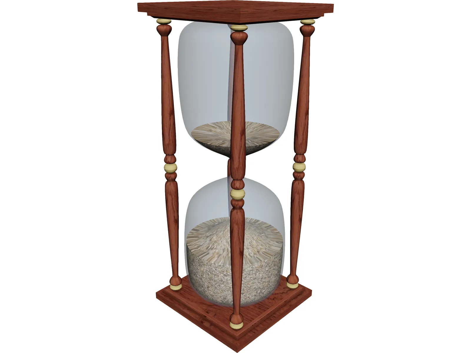 Hourglass 3D Model