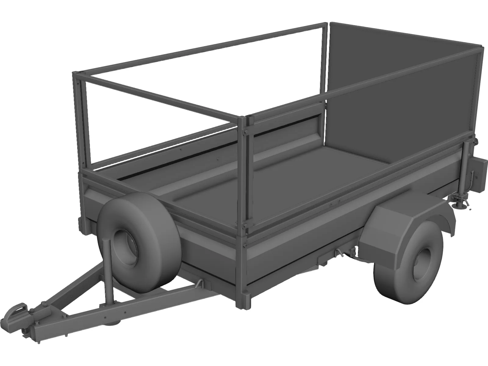 Trailer 3D Model