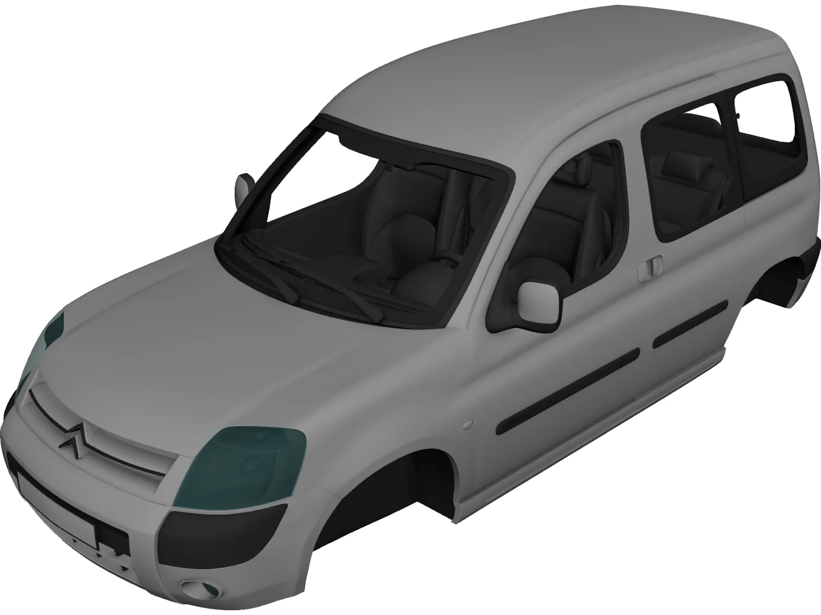 Citroen Berlingo Body 3D Model